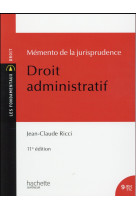 Memento de la jurisprudence  -  droit administratif