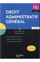 Hu droit : droit administratif general (8e edition)