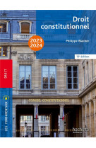 Droit constitutionnel (edition 2023/2024)