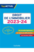 Top actuel droit de l'immobilier 2023 - 2024