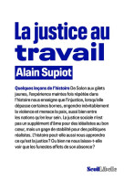 La justice au travail - quelques lecons de l'histoire