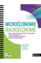 Microeconomie et macroeconomie  -  classes preparatoires, licence, instituts d'etudes politiques (edition 2017)