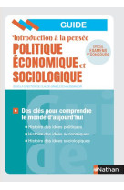 Introduction a la pensee economique politique et sociologique (edition 2019)