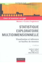 Statistique exploratoire multidimensionnelle - 4eme edition - visualisation et inference en fouille