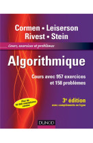 Algorithmique  -  cours avec 957 exercices et 158 problemes (3e edition)