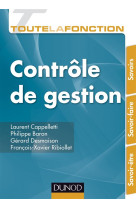 Toute la fonction : controle de gestion  -  savoirs  -  savoir-faire  -  savoir-etre