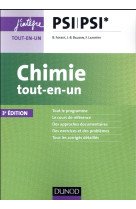 Chimie tout-en-un psi-psi* - 3ed (3e edition)