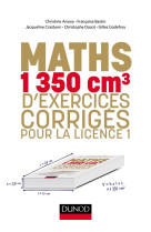 Mathematiques : 1326 cm3 d'exercices corriges pour la licence  -  licence 1