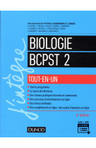 Biologie tout-en-un bcpst 2e annee (4e edition)