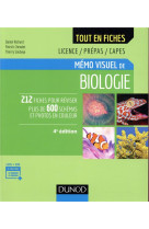 Memo visuel de biologie  -  licence, prepas, capes (4e edition)