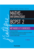 Mathematiques et informatique  -  bcpst 2e annee  -  methodes et exercices (4e edition)