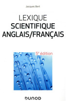 Lexique scientifique anglais/francais  -  25 000 entrees (5e edition)