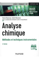 Analyse chimique  -  methodes et techniques instrumentales (9e edition)