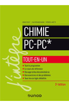 Chimie tout-en-un pc-pc* (3e edition)