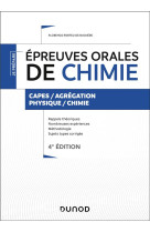 Je prepare : epreuves orales de chimie  -  capes /agregation  -  physique/chimie (4e edition)