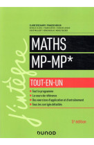 Mathematiques mp-mp*  -  tout-en-un