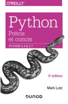Python precis et concis  -  python 3.4 et 2.7 (5e edition)