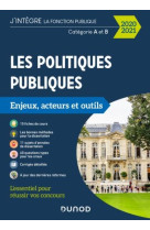 Les politiques publiques  -  categories a et b  -  enjeux, acteurs et outils (edition 2020/2021)