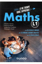 Je me trompe, donc j'apprends !  -  mathematiques  -  l1