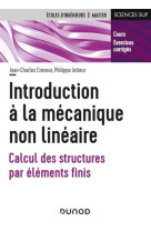 Introduction a la mecanique non lineaire  -  calcul des structures par elements finis