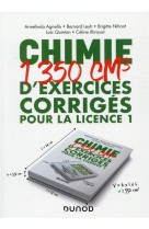 Chimie : 1350 cm3 d'exercices corriges pour la licence 1