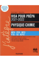 Physique-chimie - visa pour la prepa 2021-2022 - mpsi-pcsi-mp2i-ptsi-tsi-bcpst