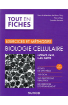 Biologie cellulaire  -  exercices et methodes (3e edition)