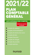 Plan comptable general  -  liste integrale des comptes (edition 2021/2022)