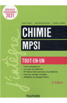 Chimie mpsi : tout-en-un (2e edition)