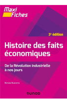 Maxi fiches : histoire des faits economiques  -  de la revolution industrielle a nos jours (3e edition)