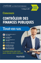 Concours controleur des finances publiques  -  categorie b  -  tout-en-un (edition 2021/2022)