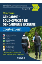 Gendarme, sous-officier de gendarmerie externe (edition 2021/2022)