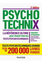 Psychotechnix  -  la reference ultime pour reussir tous les tests psychotechniques (2e edition)