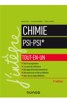 Chimie psi-psi*  -  tout-en-un (3e edition)