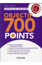 Certificat voltaire : objectif 700 points