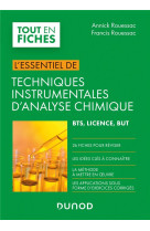 L'essentiel de techniques instrumentales d'analyse chimique