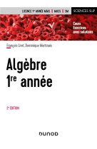 Algebre, 1ere annee (2e edition)