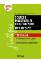 Sciences industrielles mpsi-pcsi  -  tout-en-un