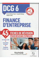 Dcg 6 - finance d'entreprise - dcg 6 - dcg 6 finance d'entreprise - fiches de revision - 3e ed. - re