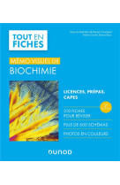 Memo visuel de biochimie - 2e ed. - licence / prepas / capes