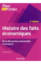 Maxi fiches : histoire des faits economiques : de la revolution industrielle a nos jours (4e edition)