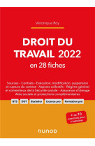 Droit du travail en 28 fiches (edition 2022)