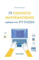70 concepts mathematiques expliques avec python