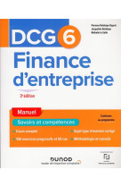 Dcg 6 : finance d'entreprise  -  manuel (3e edition)