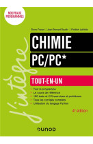 Chimie tout-en-un pc/pc* - 4e ed.