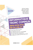 Informatique  -  tronc commun classes prepas  -  mpsi-mp2i-pcsi-ptsi-bcpst-mp-mpi-pc-psi-pt-tsi-tpc