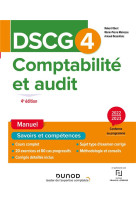 Dscg 4 comptabilite et audit - manuel 2022/2023