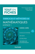 Exercices et methodes de mathematiques  -  licence 1 (2e edition)