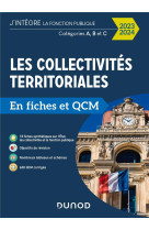 Les collectivites territoriales en fiches et qcm - 2023 2024 - categories a, b et c