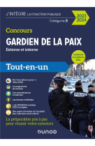 Concours gardien de la paix 2023-2024 - tout-en-un